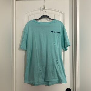 Teal Blue Costa Short Sleeve T-shirt